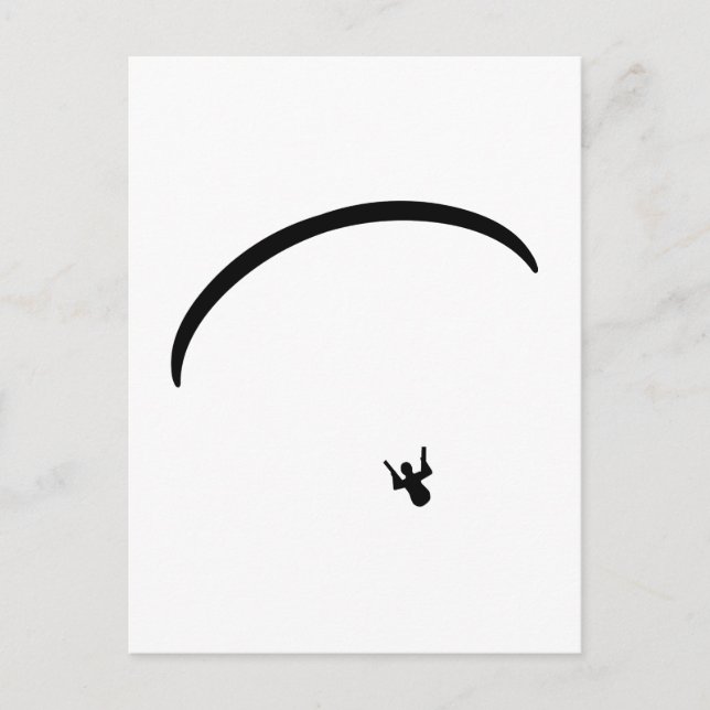 Postal Parapente (Anverso)