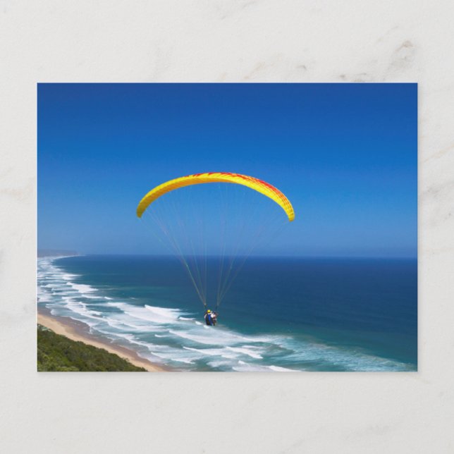 Postal Parapente cerca de Wilderness, Garden Route (Anverso)