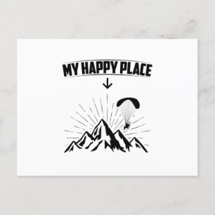 Postal Parapente Ideas de regalo para deportes aéreos d