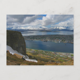 Postal Parapentes Árticos Cliff Postcard