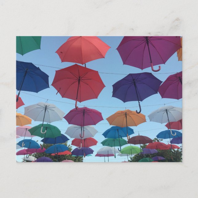 Postal Parapluies (Anverso)