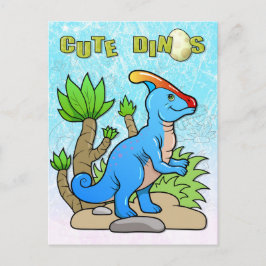 Postal parasaurolophus