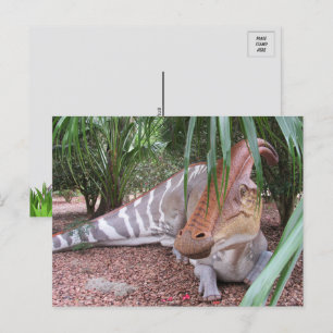 Postal Parasaurolophus - Dinosaurio - Postcard