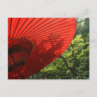 Postal Parasol japonés