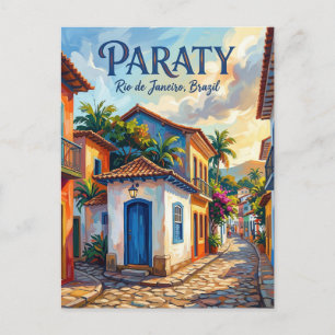 Postal Paraty Brasil