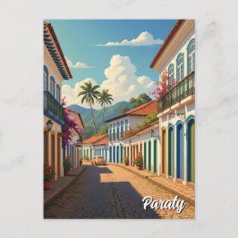 Postal Paraty Brazil Travel