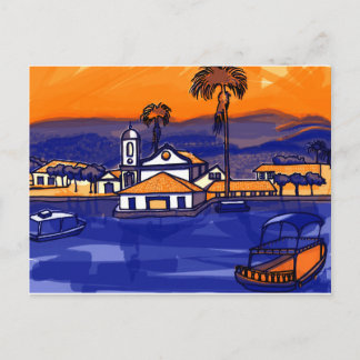 Postal Paraty - Río de Janeiro - Brasil