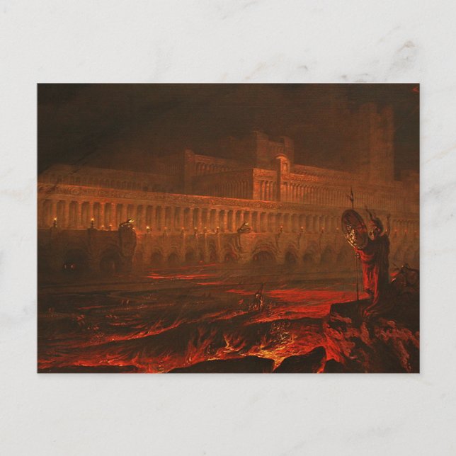 Postal Parau na te Varua ino (Palabras del Diablo), 1892 (Anverso)