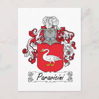 Postal Paravicini Family Crest