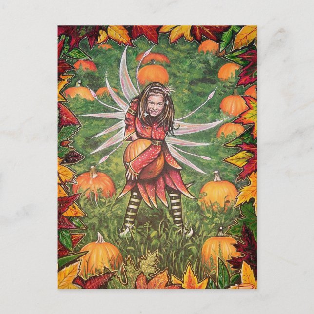 Postal Parche de calabaza (Anverso)