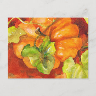 Postal Parche de calabaza