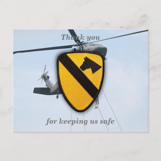 Postal Parche de veteranos de vectores de vestuario del f (Anverso)