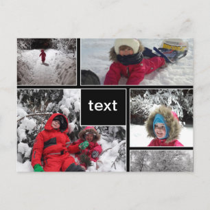 Postal Parches personalizados cuadros cuadrados personali