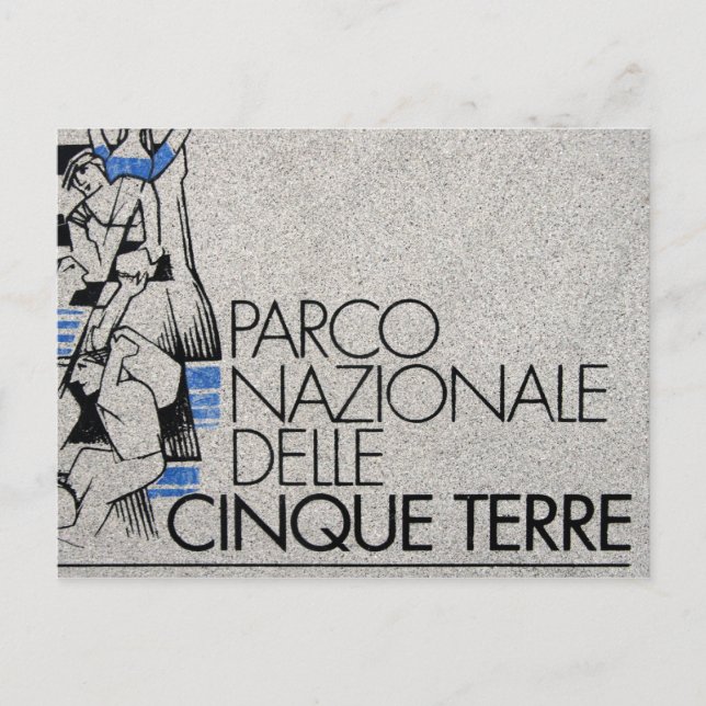 Postal parco cinque terre (Anverso)