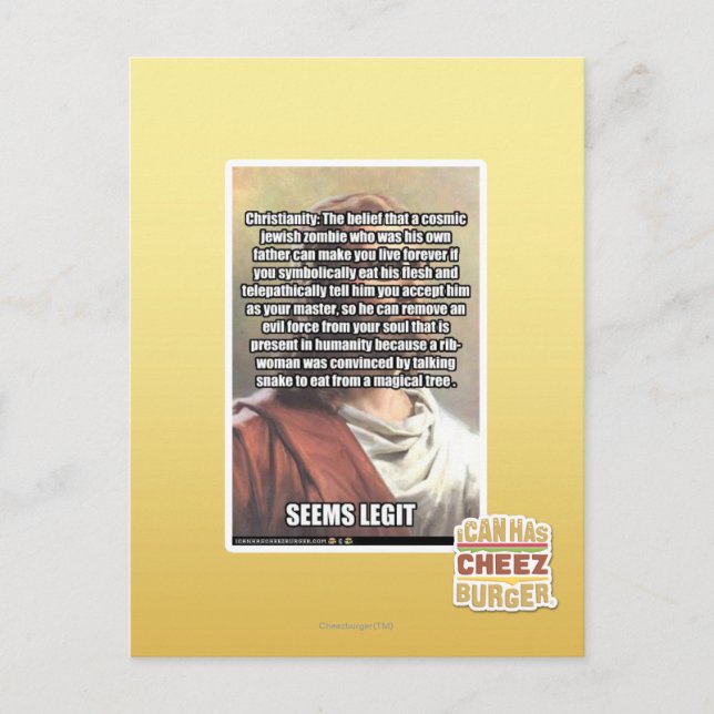 Postal Parece legítimo (Anverso)