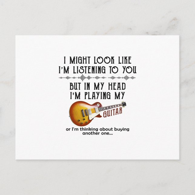 Postal Parece que te estoy escuchando (Anverso)