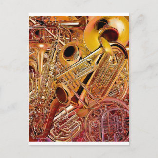 Postal Pared de bronce