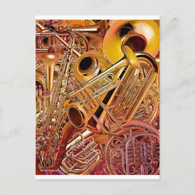 Postal Pared de bronce (Anverso)