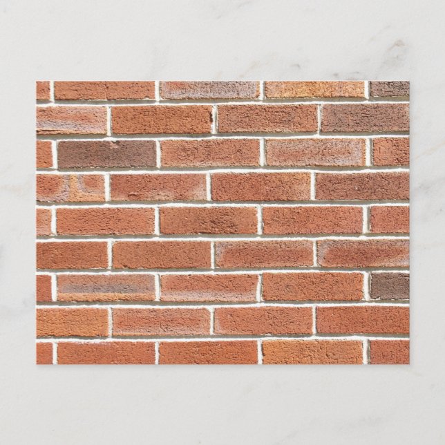 Postal Pared de ladrillo (Anverso)