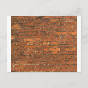 Postal Pared de ladrillo