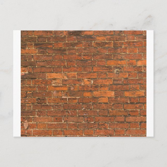 Postal Pared de ladrillo (Anverso)