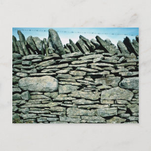 Postal Pared de piedra seca