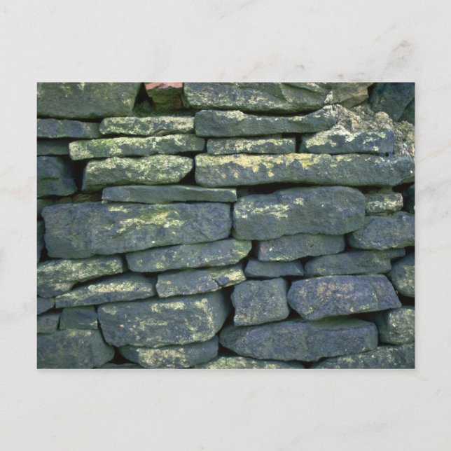Postal Pared de piedra seca (Anverso)