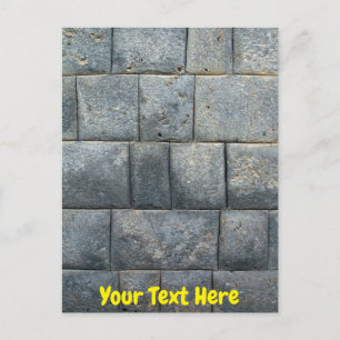 Postal Pared inca personalizable
