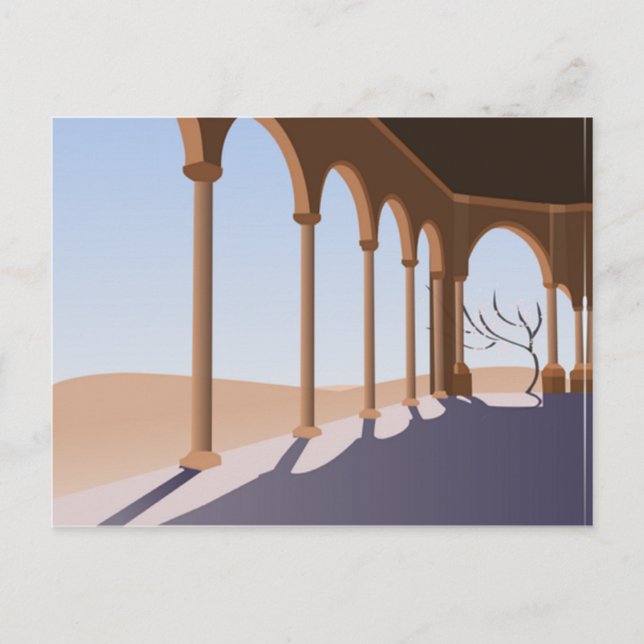 Postal Paredes de arco (Anverso)