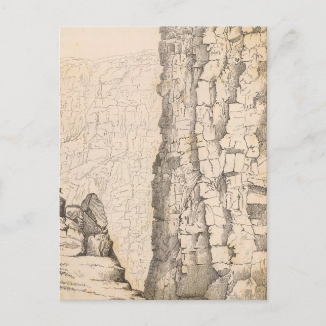 Postal Paredes de cráter, Kilauea, Hawái (Anverso)