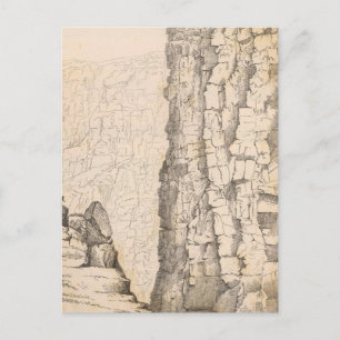 Postal Paredes de cráter, Kilauea, Hawái