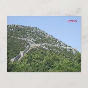 Postal Paredes de Ston - Croacia