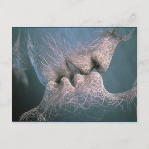 Postal Pareja amorosa