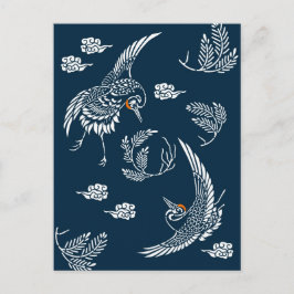 Postal Pareja de gránulos japonesa