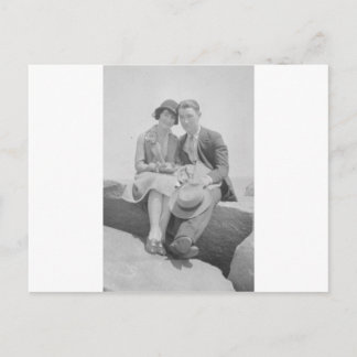 Postal Pareja de los años 1930