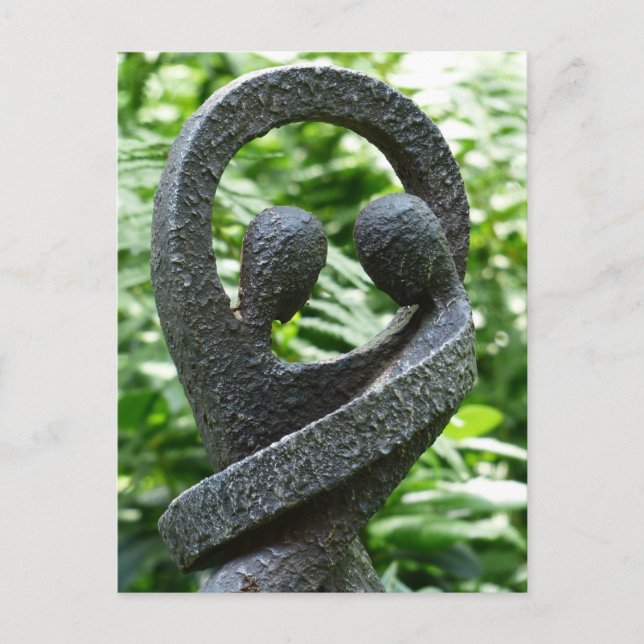 Postal Pareja emparejada (Anverso)