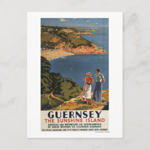 Postal Pareja ferroviaria sureña/grandiosa occidental en 