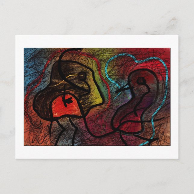 Postal Pareja Impar (Anverso)