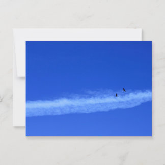 Postal Pareja migratoria de geés