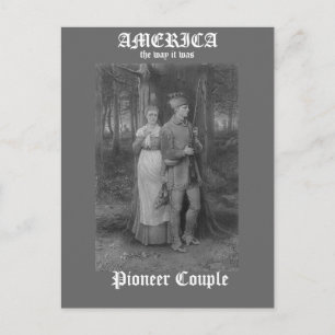 Postal Pareja Pioneer