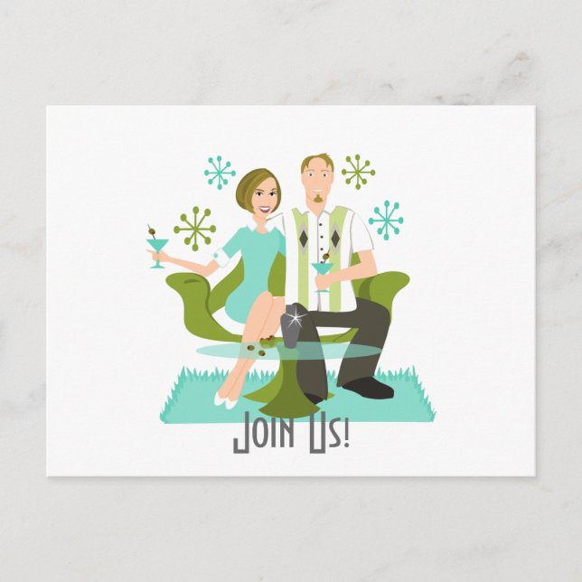 Postal Pareja Snazzy (Anverso)