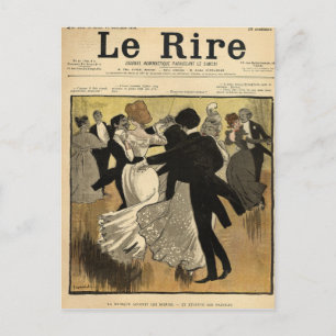 Postal Parejas bailarinas