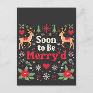 Postal Parejas divertidas de Navidad