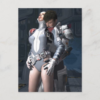 Postal parejas espaciales