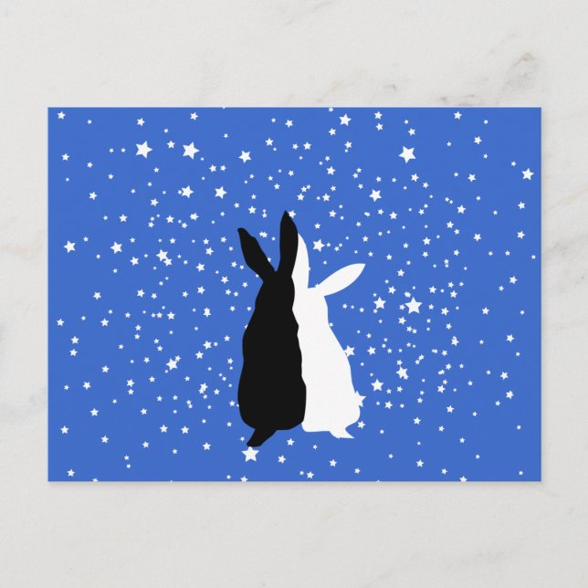 Postal Pares felices (Anverso)