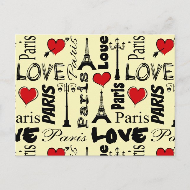 Postal París (Anverso)