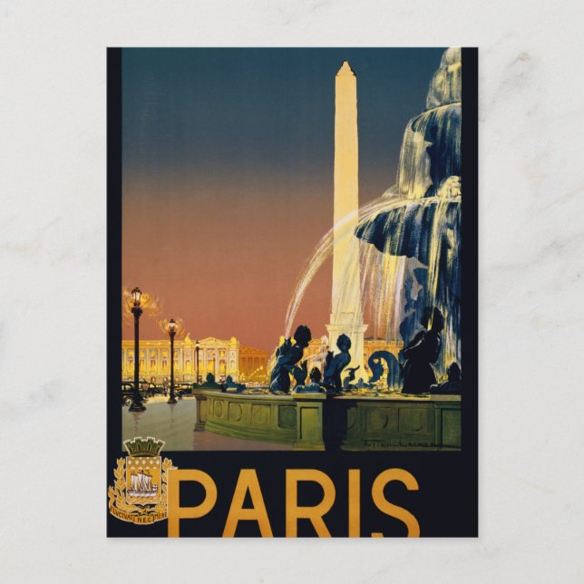 Postal París (Anverso)