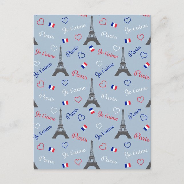 Postal París (Anverso)