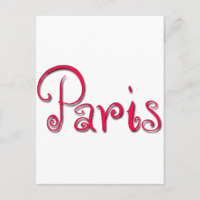 Postal París (Anverso)