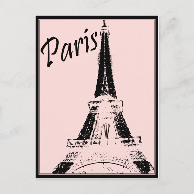 Postal París (Anverso)
